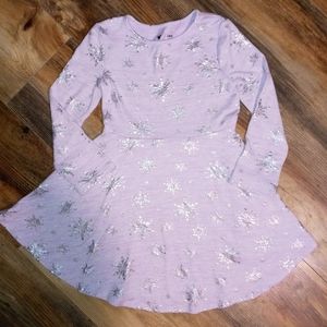 Limited Edition Disney, Jumping Beans, Girls 5, Light Purple/Snowflake Dress